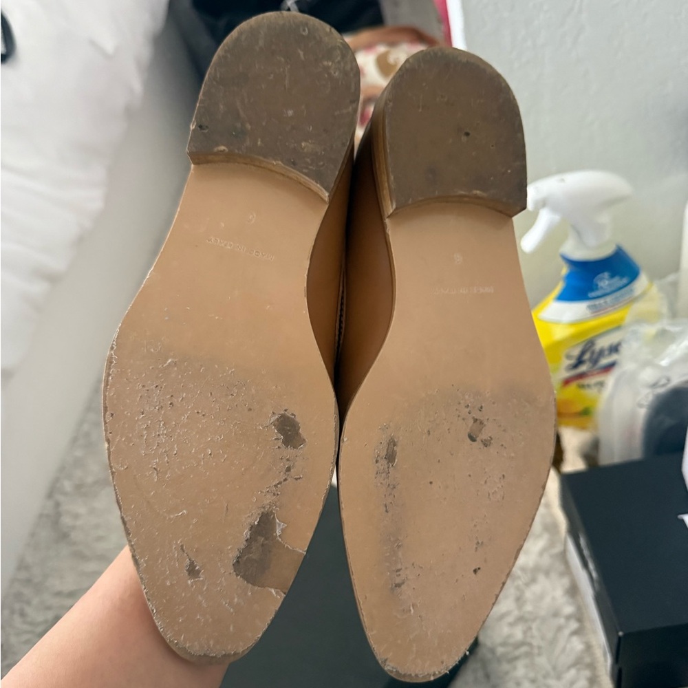 Everlane Women's Tan Leather Loafers 6 - Picture 5 of 5